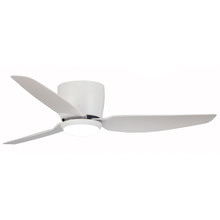 Whisper 112cm DC Low Profile 1Ceiling Fan with LED Light & Remote Control
